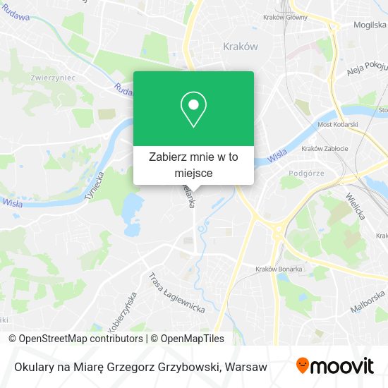 Mapa Okulary na Miarę Grzegorz Grzybowski