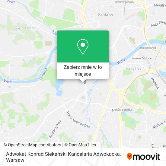 Mapa Adwokat Konrad Siekański Kancelaria Adwokacka