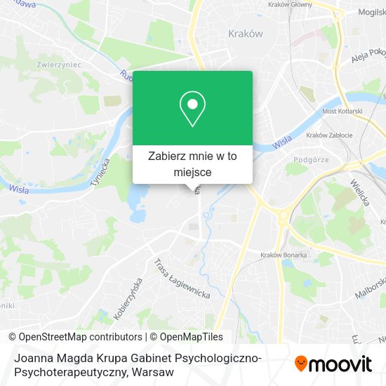 Mapa Joanna Magda Krupa Gabinet Psychologiczno-Psychoterapeutyczny