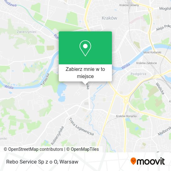 Mapa Rebo Service Sp z o O