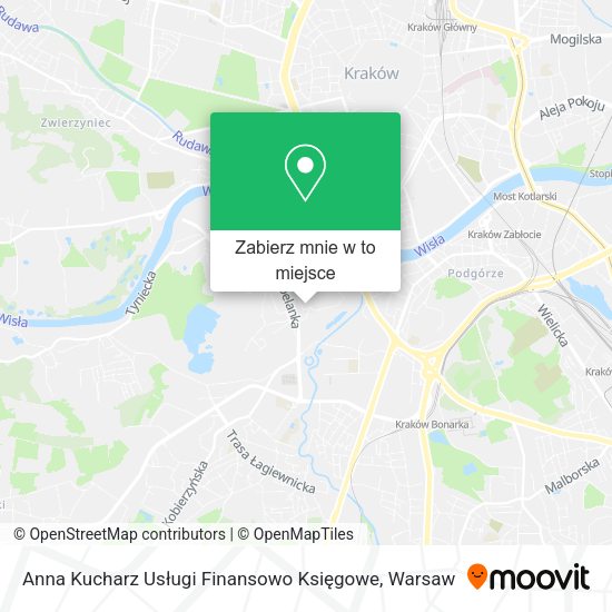 Mapa Anna Kucharz Usługi Finansowo Księgowe