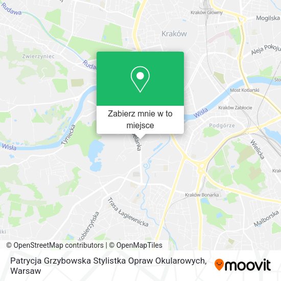 Mapa Patrycja Grzybowska Stylistka Opraw Okularowych