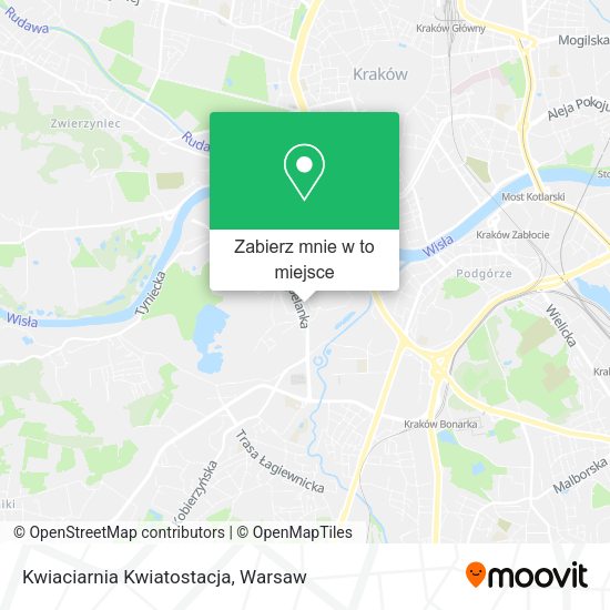 Mapa Kwiaciarnia Kwiatostacja