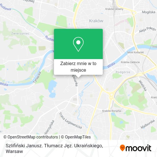 Mapa Szlifiński Janusz. Tłumacz Jęz. Ukraińskiego