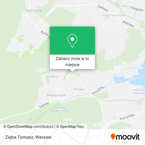 Mapa Zięba Tomasz