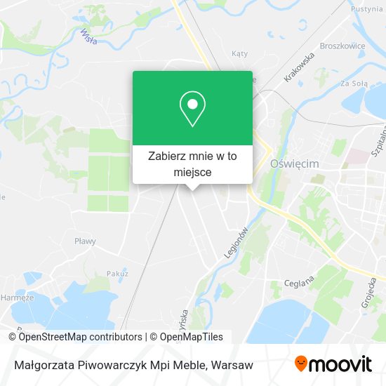 Mapa Małgorzata Piwowarczyk Mpi Meble