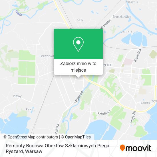 Mapa Remonty Budowa Obektów Szklarniowych Piega Ryszard