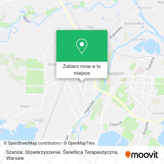 Mapa Szansa. Stowarzyszenie. Świetlica Terapeutyczna