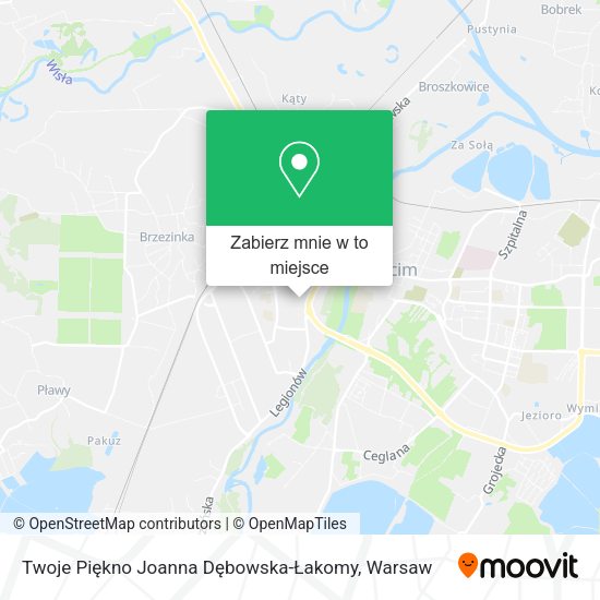 Mapa Twoje Piękno Joanna Dębowska-Łakomy