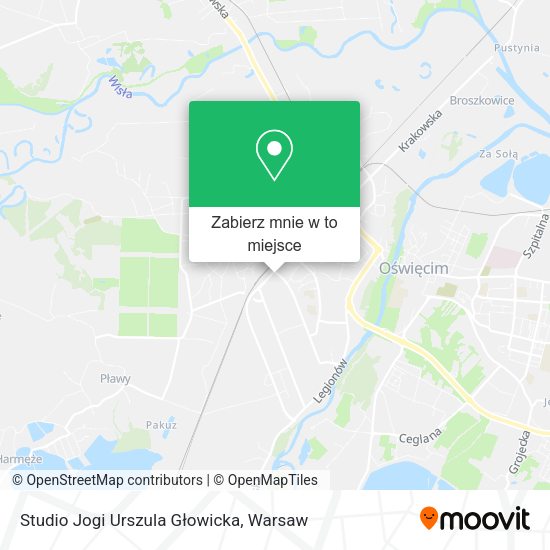 Mapa Studio Jogi Urszula Głowicka