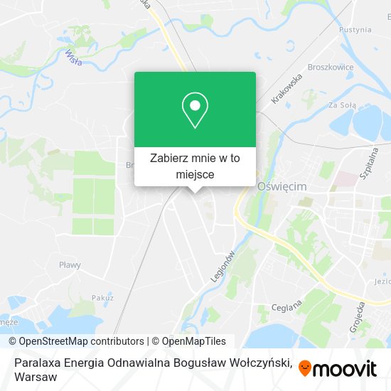 Mapa Paralaxa Energia Odnawialna Bogusław Wołczyński