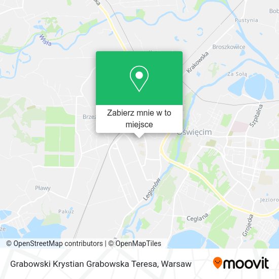 Mapa Grabowski Krystian Grabowska Teresa