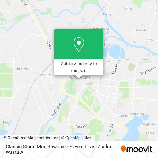 Mapa Classic Stora. Modelowanie i Szycie Firan, Zasłon