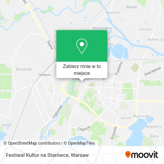 Mapa Festiwal Kultur na Starówce