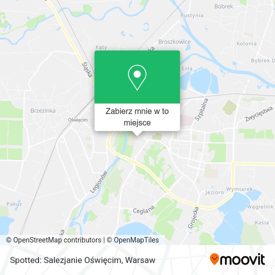 Mapa Spotted: Salezjanie Oświęcim