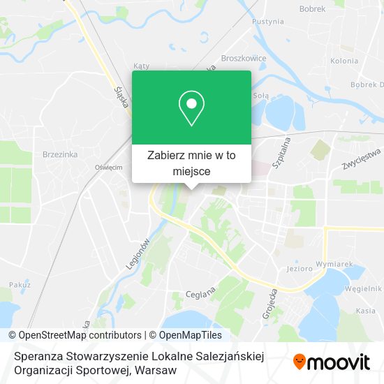 Mapa Speranza Stowarzyszenie Lokalne Salezjańskiej Organizacji Sportowej