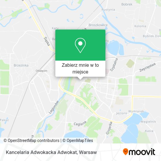 Mapa Kancelaria Adwokacka Adwokat