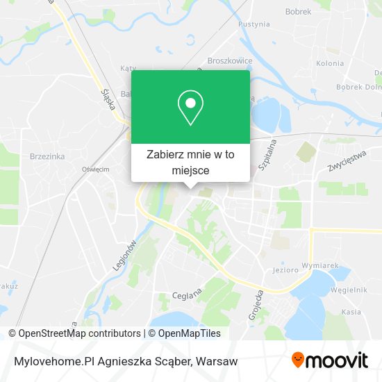 Mapa Mylovehome.Pl Agnieszka Scąber