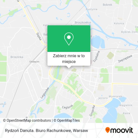 Mapa Rydzoń Danuta. Biuro Rachunkowe