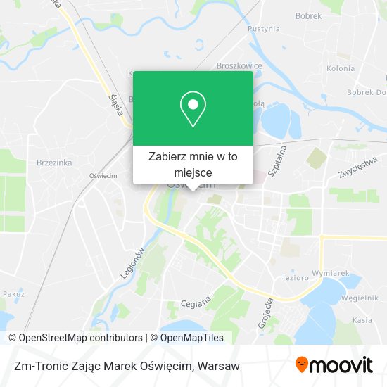 Mapa Zm-Tronic Zając Marek Oświęcim