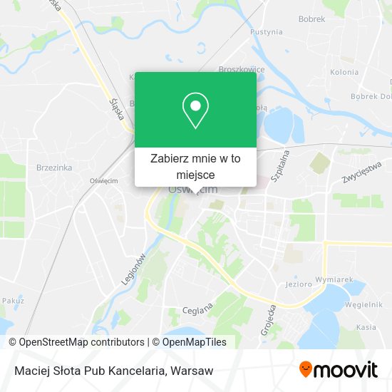 Mapa Maciej Słota Pub Kancelaria