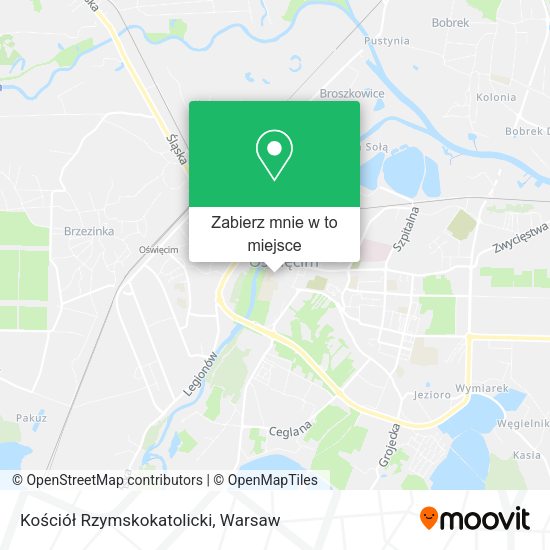 Mapa Kościół Rzymskokatolicki