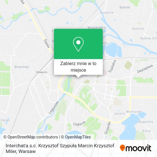 Mapa Interchat'a s.c. Krzysztof Szypuła Marcin Krzysztof Miler