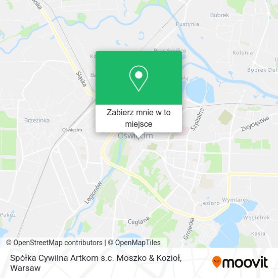 Mapa Spółka Cywilna Artkom s.c. Moszko & Kozioł