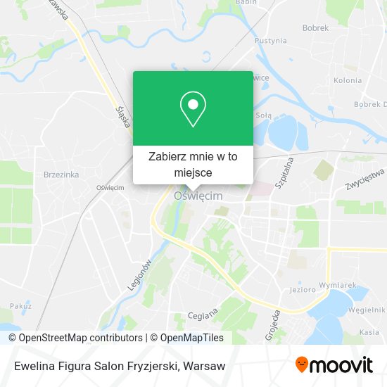 Mapa Ewelina Figura Salon Fryzjerski