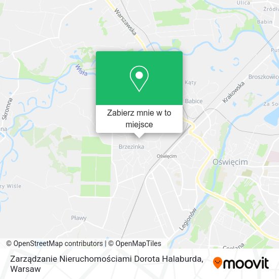 Mapa Zarządzanie Nieruchomościami Dorota Halaburda