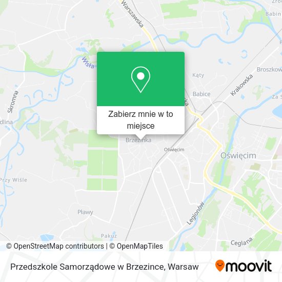 Mapa Przedszkole Samorządowe w Brzezince