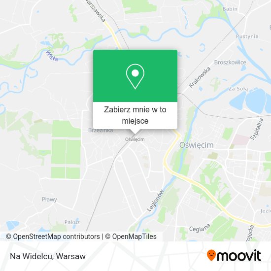 Mapa Na Widelcu