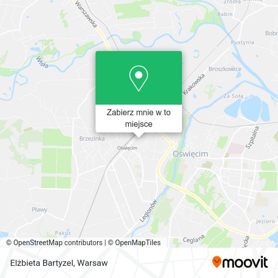 Mapa Elżbieta Bartyzel