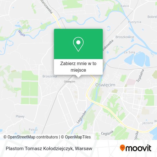 Mapa Plastom Tomasz Kołodziejczyk