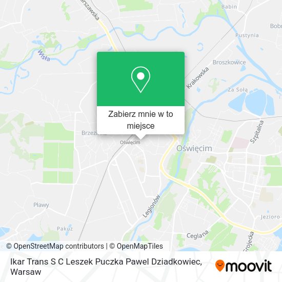 Mapa Ikar Trans S C Leszek Puczka Pawel Dziadkowiec