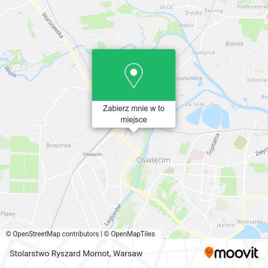 Mapa Stolarstwo Ryszard Momot