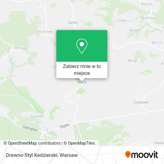 Mapa Drewno-Styl Kedzierski