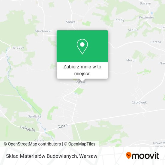 Mapa Skład Materiałów Budowlanych