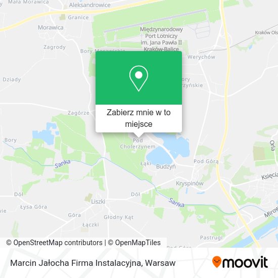 Mapa Marcin Jałocha Firma Instalacyjna