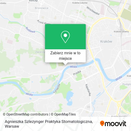 Mapa Agnieszka Szlezynger Praktyka Stomatologiczna