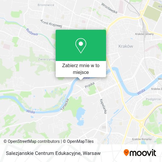 Mapa Salezjanskie Centrum Edukacyjne