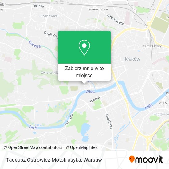 Mapa Tadeusz Ostrowicz Motoklasyka