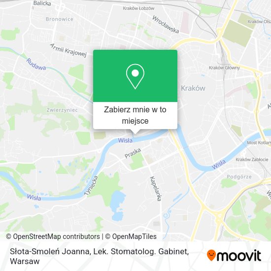 Mapa Słota-Smoleń Joanna, Lek. Stomatolog. Gabinet