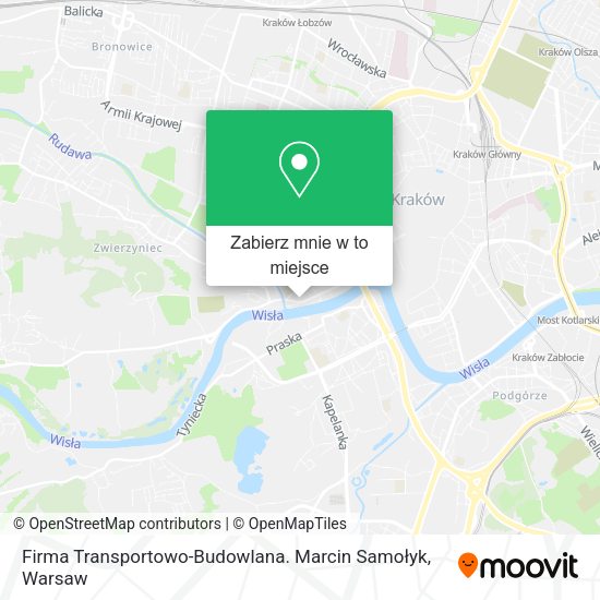 Mapa Firma Transportowo-Budowlana. Marcin Samołyk