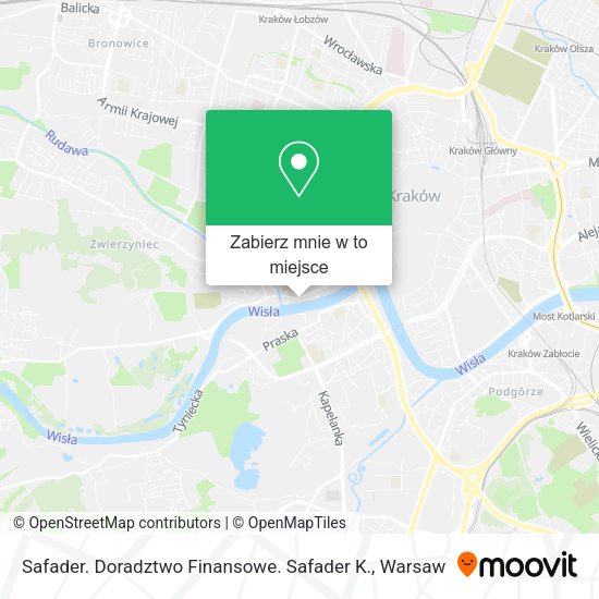 Mapa Safader. Doradztwo Finansowe. Safader K.