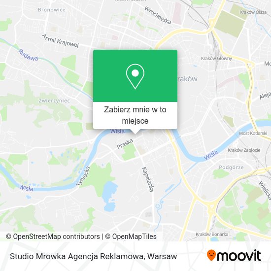 Mapa Studio Mrowka Agencja Reklamowa