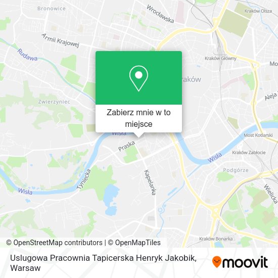 Mapa Uslugowa Pracownia Tapicerska Henryk Jakobik