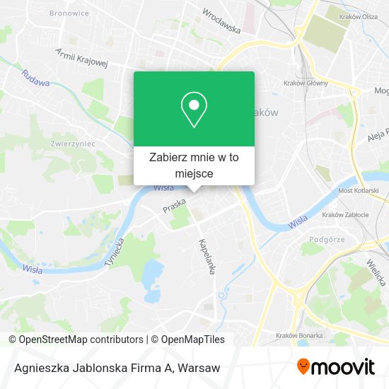 Mapa Agnieszka Jablonska Firma A