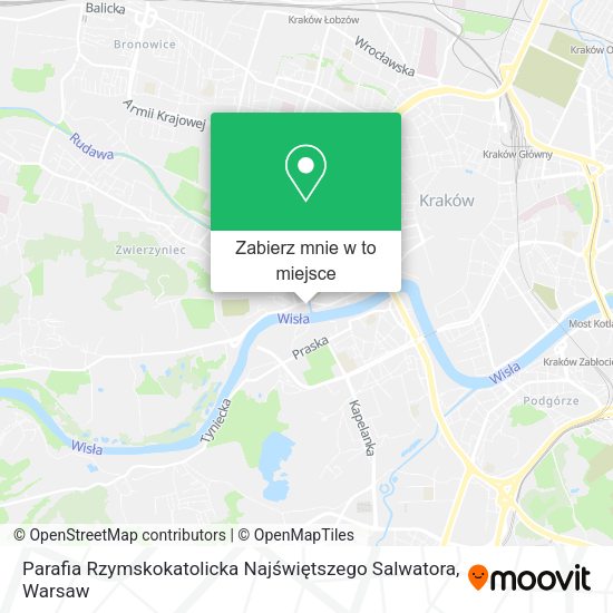 Mapa Parafia Rzymskokatolicka Najświętszego Salwatora