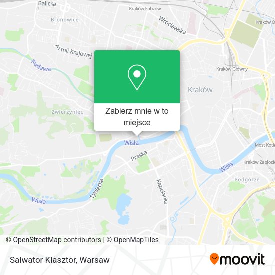 Mapa Salwator Klasztor